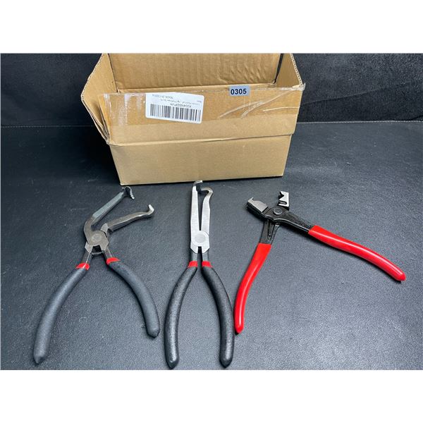 3PC Electrical Pliers Tool Set - New