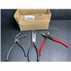 Image 1 : 3PC Electrical Pliers Tool Set - New