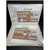 Image 2 : 2 Packs of Large Multipurpose Packing Paper (50 Sheets Each) 31" x 21.5" Size Sheets - New