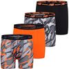Image 1 : 4-Pack of New Balance Performance Boys Boxer Briefs (Size M) Lightweight/Breathable - New