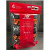 Image 2 : 4-Pack of New Balance Performance Boys Boxer Briefs (Size M) Lightweight/Breathable - New