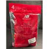 Image 3 : 4-Pack of New Balance Performance Boys Boxer Briefs (Size M) Lightweight/Breathable - New