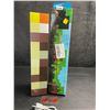 Image 1 : Minecraft Multi-Color Light-Up Wall Torch Lamp - USB-Rechargeable; Multi-Color Effects - New