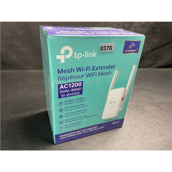 TP-Link AC1200 Mesh Wi-Fi Extender/WiFi Booster - Works with Any WiFi Router - New Sealed!