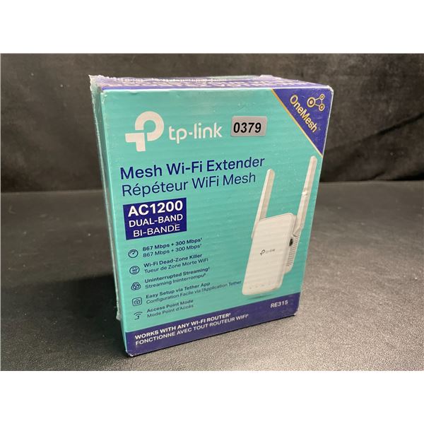 TP-Link AC1200 Mesh Wi-Fi Extender/WiFi Booster - Works with Any WiFi Router - New Sealed!
