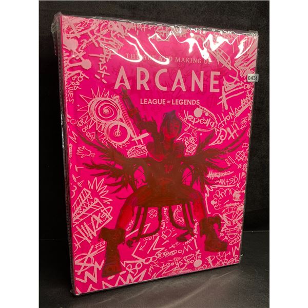 The Art and Making of Arcane (Gaming) League of Legends Hardcover Book - New Sealed