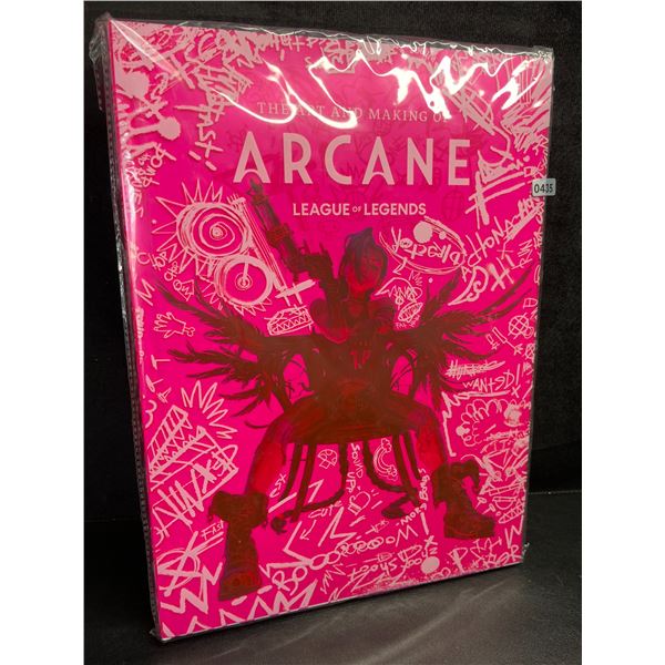 The Art and Making of Arcane (Gaming) League of Legends Hardcover Book - New Sealed