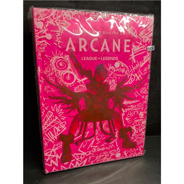 The Art and Making of Arcane (Gaming) League of Legends Hardcover Book - New Sealed