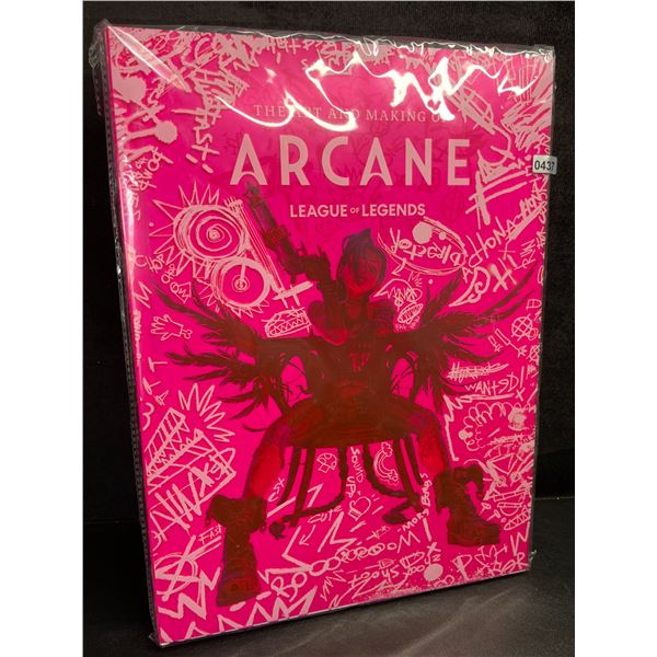 The Art and Making of Arcane (Gaming) League of Legends Hardcover Book - New Sealed