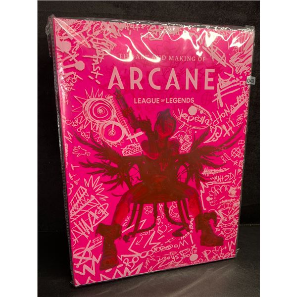 The Art and Making of Arcane (Gaming) League of Legends Hardcover Book - New Sealed