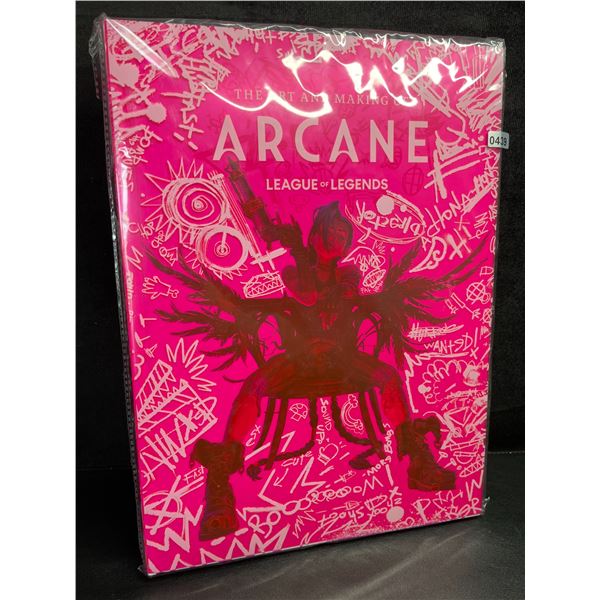 The Art and Making of Arcane (Gaming) League of Legends Hardcover Book - New Sealed