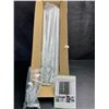 Image 8 : 2-Pack Box of White Metal Curtain Rods with Brackets/Screws (Adjustable 28"-66" Length) New!