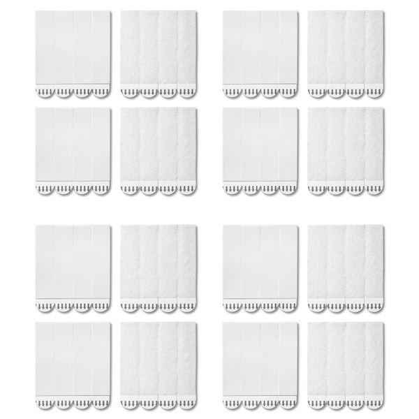 4 Boxes Large Picture Hanging Strips (28-Pairs/56 Strips Each) Heavy-Duty Hook & Loop Strips - New
