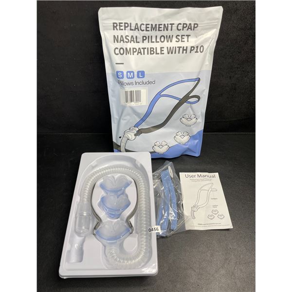 1 Nasal CPAP Replacement Nasal Pillow Set for for Airfit P10 CPAP Machines - With S/M/L Sizes - New
