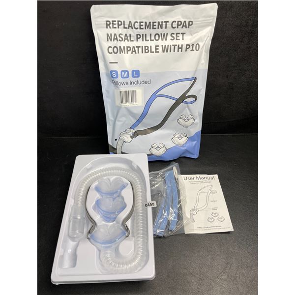 1 Nasal CPAP Replacement Nasal Pillow Set for for Airfit P10 CPAP Machines - With S/M/L Sizes - New