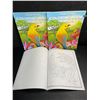 Image 1 : 3 Large Print Adult Coloring Books - Various Detailed Designs - Brand New!