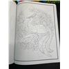 Image 2 : 3 Large Print Adult Coloring Books - Various Detailed Designs - Brand New!