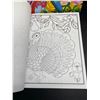 Image 7 : 3 Large Print Adult Coloring Books - Various Detailed Designs - Brand New!
