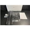 Image 7 : 31" Wall-Mounted Towel Storage Rack - Sturdy Metal Shelf for Rolled Towels w/ 3 Vertical Bars - New