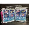 Image 8 : 2-Pack of Inflatable Pool Float Lounge Chairs/Water Pool Float Hammocks - Blue/Pink - New