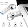Image 6 : 2TB USB Flash Drive/Storage Stick with Keychain - High-Speed USB Flash Drive/Thumb Drive - New