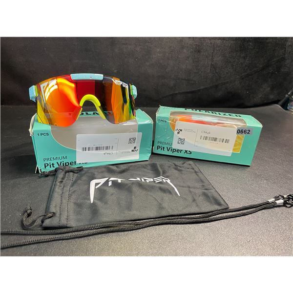 2 Pairs of Pit Viper Polarized Sunglasses for Kids/Youth (Ages 2-6yrs) - New