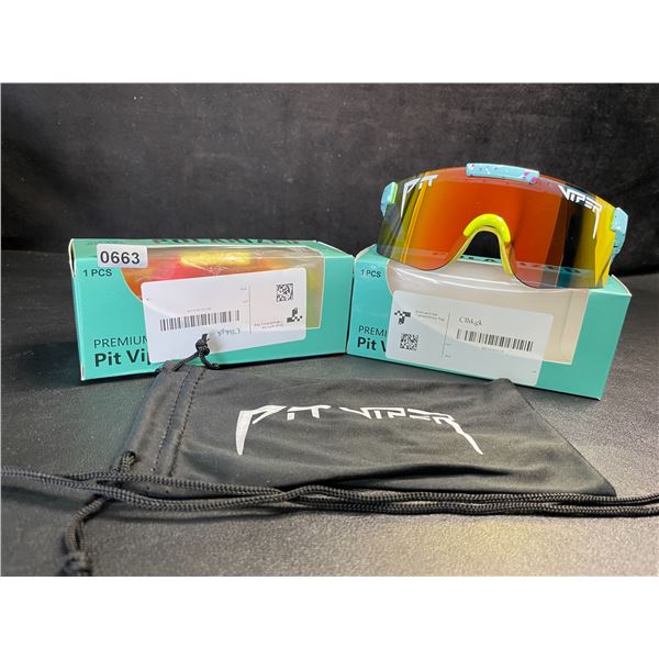 2 Pairs of Pit Viper Polarized Sunglasses for Kids/Youth (Ages 2-6yrs) - New