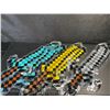 Image 4 : 12-Pack Inflatable Minecraft Swords/Pixel Swords - Long 25" Size - Blue/Grey/Yellow - New