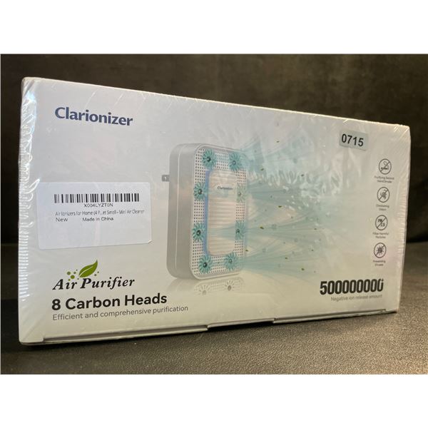 Clarionizer Air Purifier/Air Ionizer for Home - Eliminates Odors & Purifies Air - New Sealed