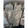 Image 2 : Canadian Motorcycle Club (CMC) Leather Jacket - Size 44 Mens - Used/Good Shape