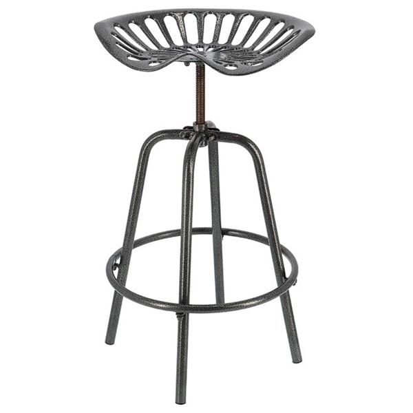 Esschert Design Tractor Chair - Cast Iron/Steel Tractor Chair/Stool Chair - NEW SEALED!