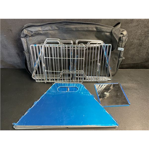 Portable Camping Stove - Compact/Easy-Fold & Store Design - New