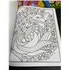 Image 11 : 3 Large Print Adult Coloring Books - Various Detailed Designs - Brand New!