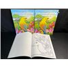 Image 1 : 3 Large Print Adult Coloring Books - Various Detailed Designs - Brand New!