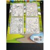 Image 12 : 3 Large Print Adult Coloring Books - Various Detailed Designs - Brand New!