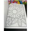 Image 8 : 3 Large Print Adult Coloring Books - Various Detailed Designs - Brand New!