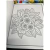 Image 4 : 3 Large Print Adult Coloring Books - Various Detailed Designs - Brand New!