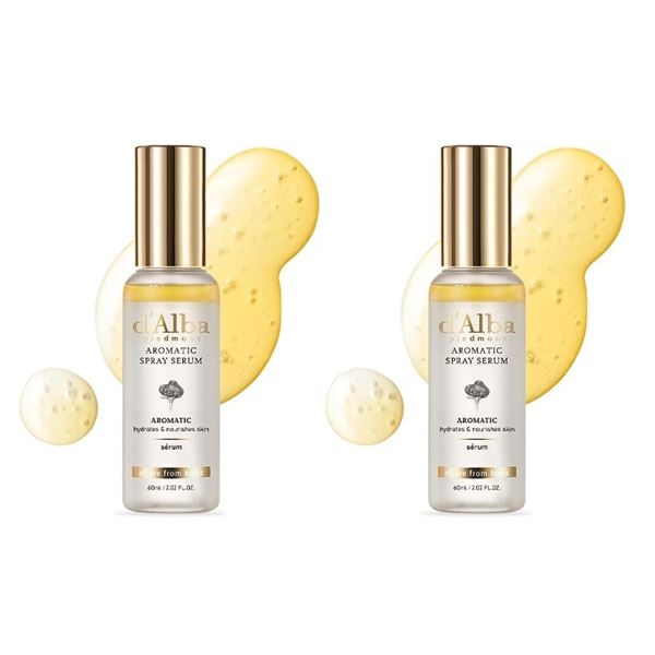 Lot of 2 d'Alba Piedmont Italian White Truffle First Aromatic Spray Serums (60ml) Korean Skincare