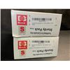 Image 2 : 2 Boxes (100PCs Each) Vinyl Synthetic Exam Gloves (Latex-Free) - Size Small - New