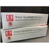 Image 3 : 2 Boxes (100PCs Each) Vinyl Synthetic Exam Gloves (Latex-Free) - Size Small - New