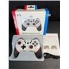 Image 1 : Wireless Pro Controller for Nintendo Switch - Ergonomic Design; USB-C Rechargeable (White) - New
