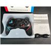 Image 2 : Wireless Pro Controller for Nintendo Switch - Ergonomic Design; USB-C Rechargeable (Black) - New