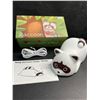 Image 9 : LED Cute Lazy Raccoon Bedside Lamp; Touch Control, Dimmable & Rechargeable - New