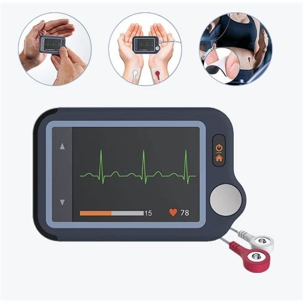 Wellue Pulsebit EX Personal EKG Heart Monitor; Detects Afib/Irregular Heart Rhythms - New Sealed!