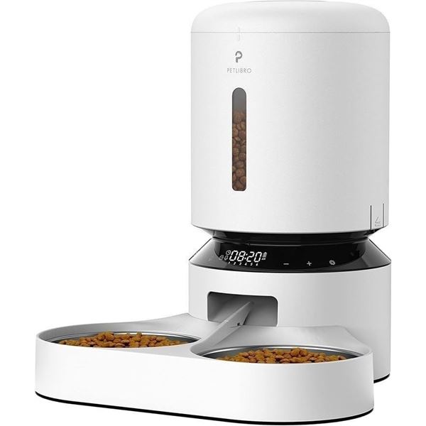 PetLibro Automatic 2/5L Dog or Cat Food Feeder Dispenser - Dual-Bowl; LED Display - BRAND NEW!