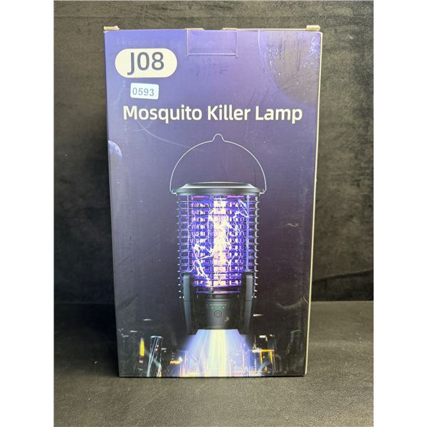 USB-C Rechargeable Electric Solar Bug Zapper/UV Mosquito Killer Lamp; 4200V, Hanging Design - New