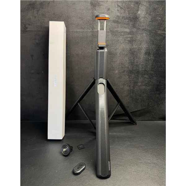 71" Extendable Tripod/Selfie Stick with Bluetooth Remote; Compact/Easy-Fold Case Design - New