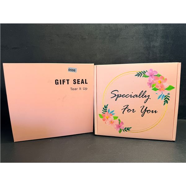 Hello-Fabulous Gift Box/Spa Gift Set for Women; Includes Mug, Candle, Bath Bomb, etc. - New
