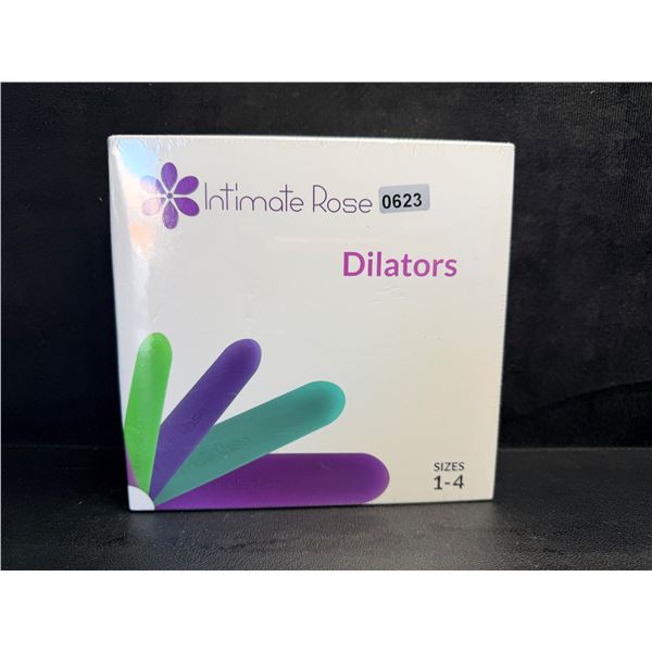 Intimate Rose 4PC Small Dilator Set for Pelvic Floor Controlled Dilation Therapy - NEW SEALED!