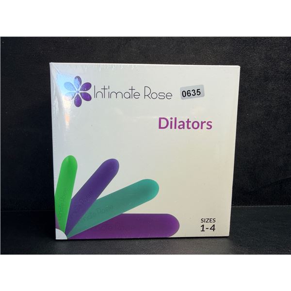 Intimate Rose 4PC Small Dilator Set for Pelvic Floor Controlled Dilation Therapy - NEW SEALED!
